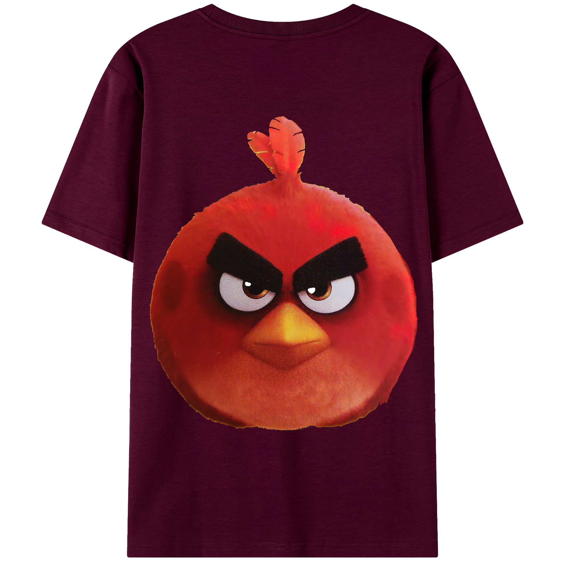 （画像用） Angry Birds アングリーバード レディース半袖Tシャツ(バックプリント)